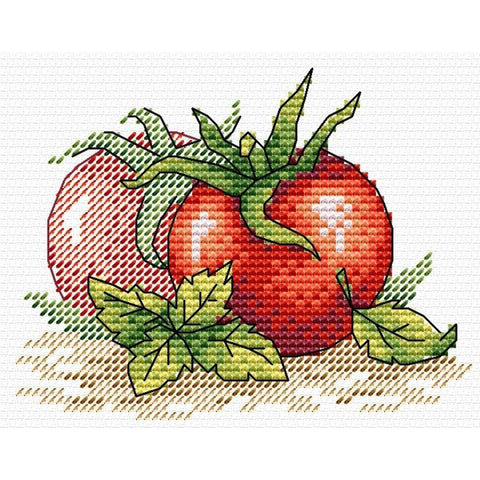 Cross Stitch Kit Ripe Tomato SM-435