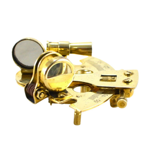 Small Brass Sextant in Box – NC1506