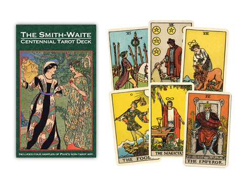 Tarot cards Smith-Waite Centennial in a Tin Box US Games Systems