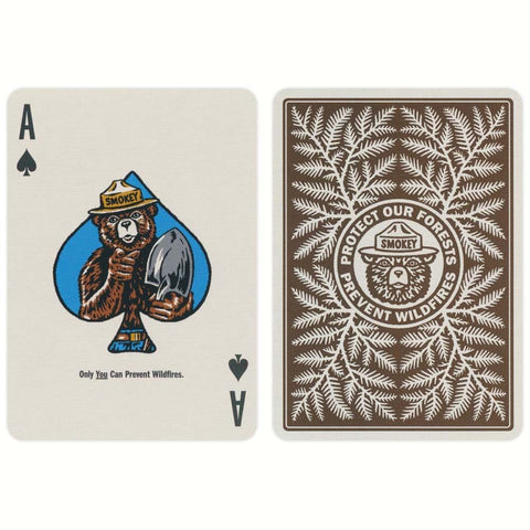 Smokey Bear playing cards Art of play