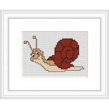 Snail SB071 - Cross Stitch Kit by Luca-s