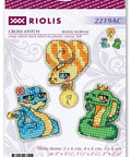 Snakelets. Cross Stitch kit by RIOLIS Ref. no.: 2219AC - Hobby.lt ??