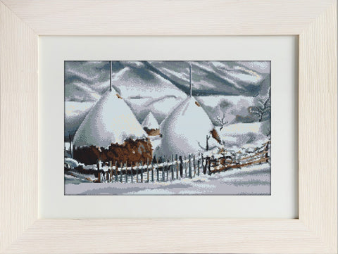 Snowy Haycocks SB331 - Cross Stitch Kit by Luca-s