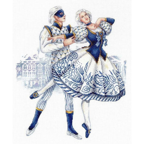 Cross Stitch Kit Russian Traditions. Imperial Porcelain SNV-668