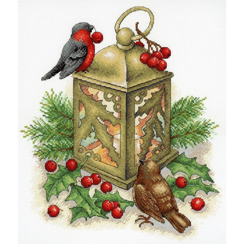 Cross Stitch Kit Winter Warmth SNV-685