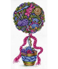 Cross Stitch Kit Cosiness Topiary SNV-690