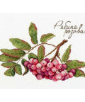 Cross Stitch Kit Gifts of Nature. Pink Rowan SNV-693