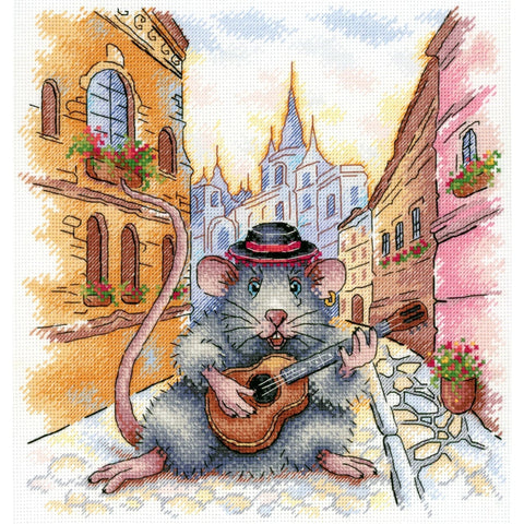 Cross Stitch Kit Spanish Serenade SNV-697