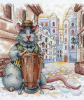 Cross Stitch Kit Italian Streets SNV-699