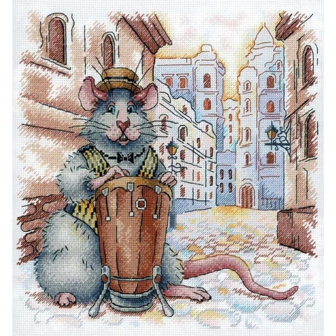 Cross Stitch Kit Italian Streets SNV-699