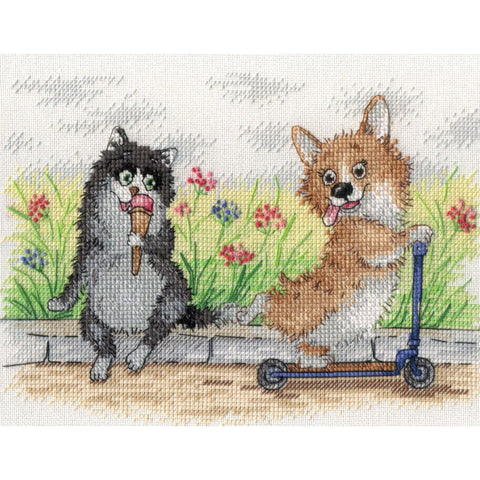 Tasty SNV-594 cross stitch kit by MP Studio