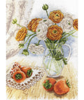 Garden Flowers SNV-597 Cross Stitch Kit by MP Studio - Hobby.lt