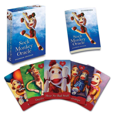 Sock Monkey Oracle cards Beyond Words