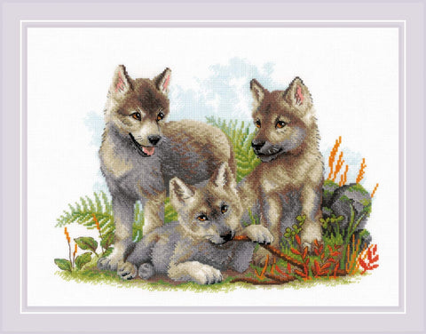 Sons of the Forest. Cross Stitch kit by RIOLIS Ref. no.: 2076