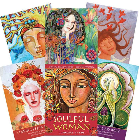 Soulful Woman Guidance Cards oracle kortos Blue Angel