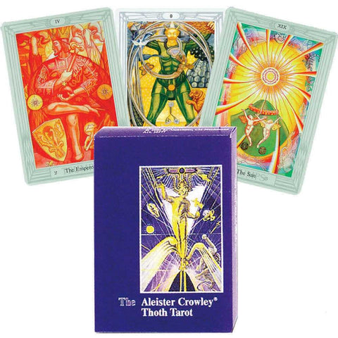 Spanish Cowley Thoth Tarot cards AGM