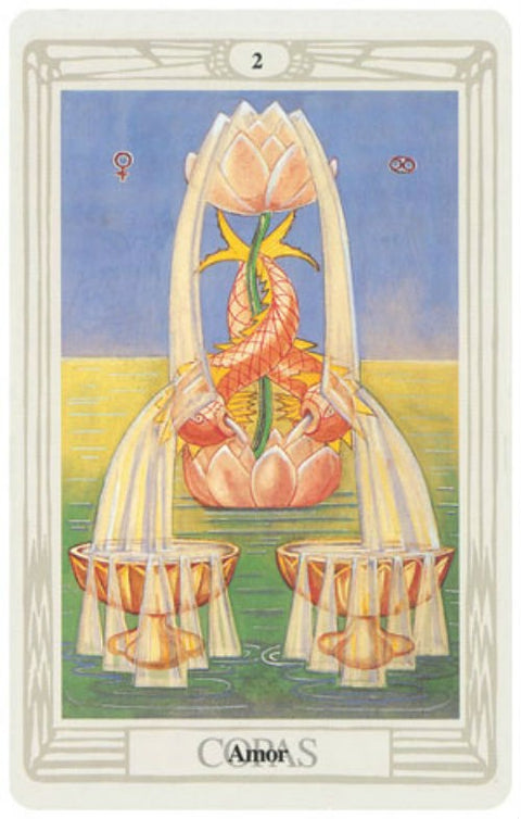 Spanish Cowley Thoth Tarot cards AGM