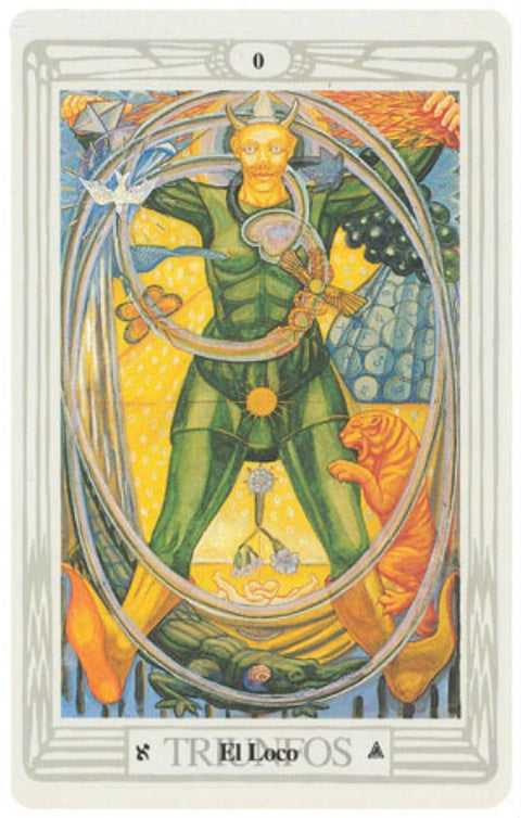 Spanish Cowley Thoth Tarot cards AGM