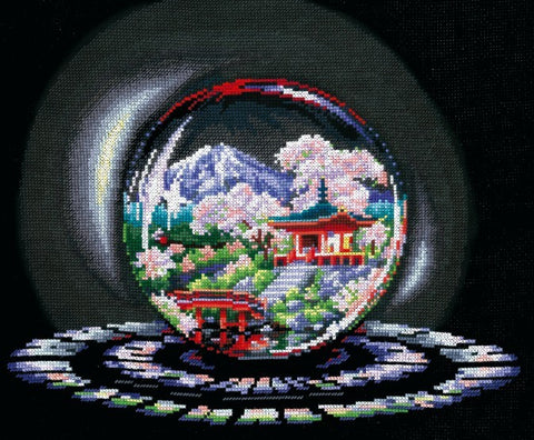 Spheres Of Wishes. Spring Caprice SANSH-04 - Cross Stitch Kit by Andriana