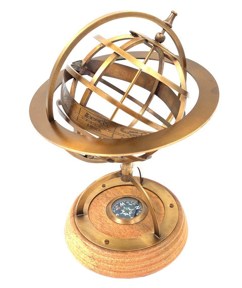 Spherical astrolabe with compass 4010