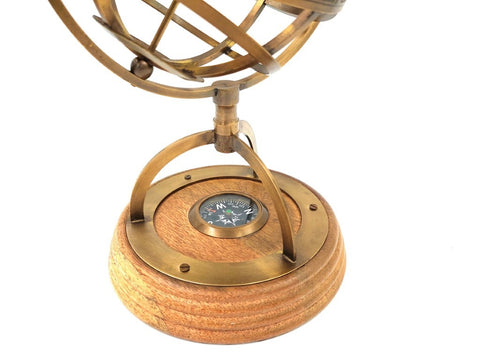 Spherical astrolabe with compass 4010