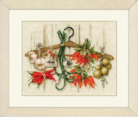 Spicy Condiments cross stitch kit by RIOLIS Ref. no.: 1794