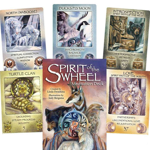 Spirit Of The Wheel Meditation cards US Games Systems