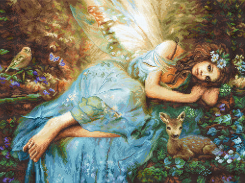 Spring Fairy SLETI960 - Cross Stitch Kit