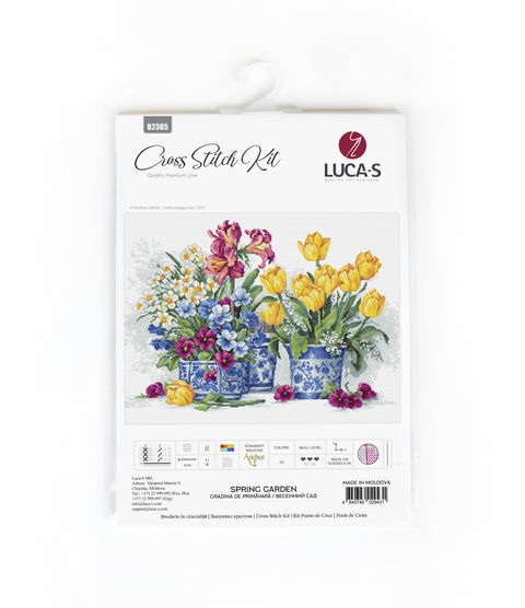 Spring garden SB2385 - Cross Stitch Kit