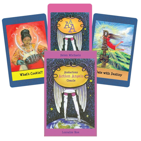 Audacious Action Angels Oracle Cards Schiffer Publishing