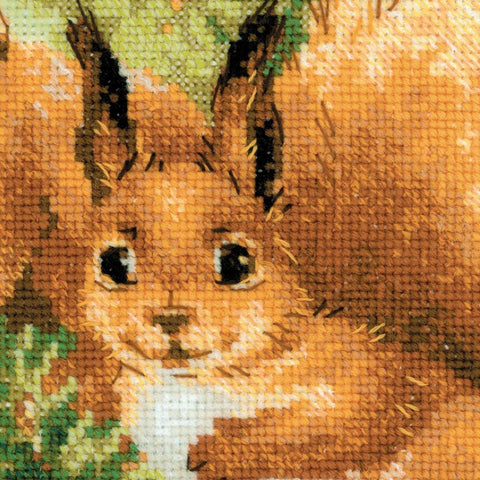 Squirrels - Cross Stitch Kit from RIOLIS Ref. no.:1491