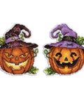 Cross Stitch Kit Halloween Pumpkin SR-313