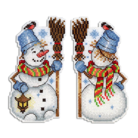 Cross Stitch Kit Snowman SR-318
