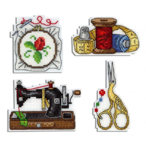 Cross Stitch Kit Needleworker - Magnets SR-339
