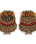Cross Stitch Kit Autumn Owlet SR-342