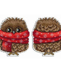 Cross Stitch Kit Winter Owlet SR-343