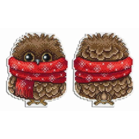 Cross Stitch Kit Winter Owlet SR-343