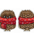 Cross Stitch Kit Winter Owlet SR-343