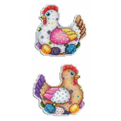 Cross Stitch Kit Easter Hen SR-410