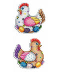Cross Stitch Kit Easter Hen SR-410