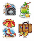 Cross Stitch Kit Sunny Vacation SR-413