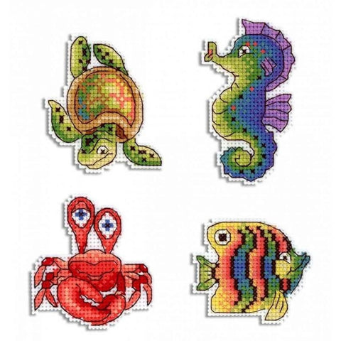 Cross Stitch Kit Sea Dwellers SR-414