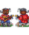 Cross Stitch Kit Cheerful Bear SR-415