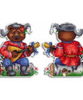 Cross Stitch Kit Cheerful Bear SR-415