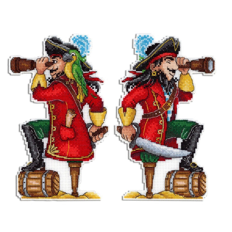 Cross Stitch Kit Brave Pirate SR-450