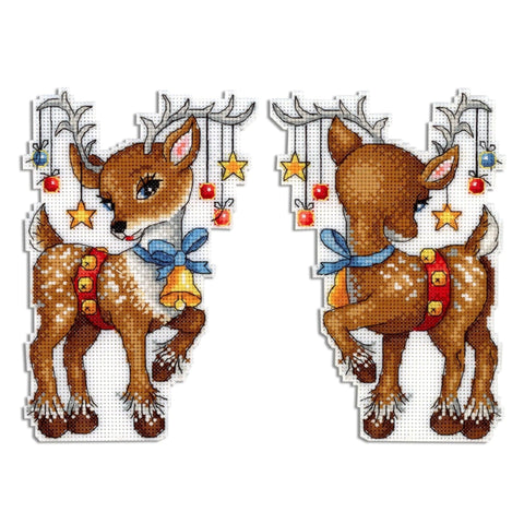 Cross Stitch Kit Christmas Helper SR-452