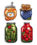 Cross Stitch Kit Gifts of Autumn. Magnets SR-454