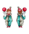 Cross Stitch Kit Young Clown SR-1114