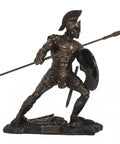 Achilles Bronze Resin Statue 22cm