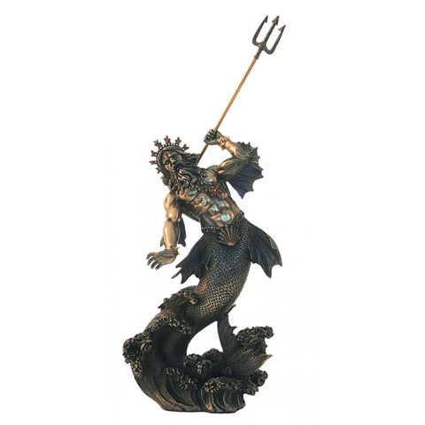 Poseidon Sea God Statue